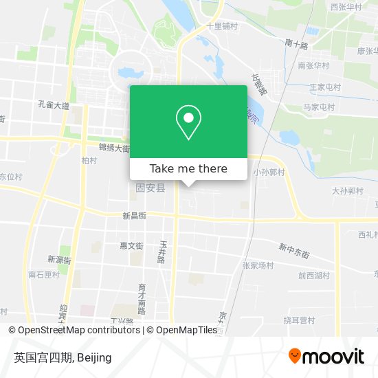 英国宫四期 map