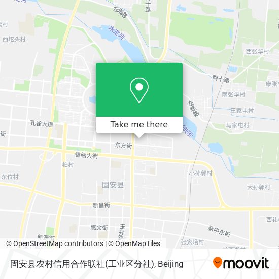 固安县农村信用合作联社(工业区分社) map