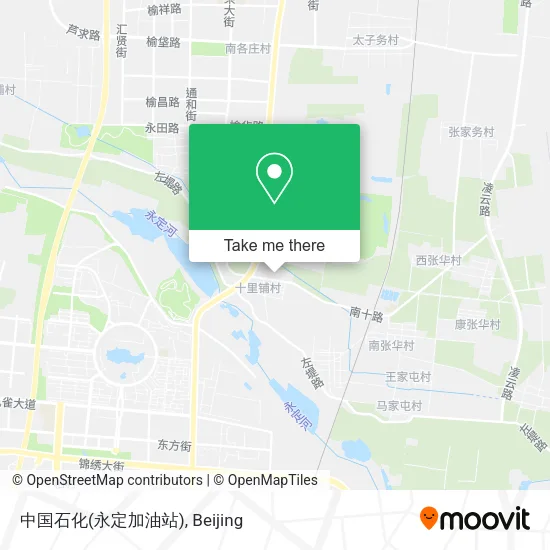 中国石化(永定加油站) map
