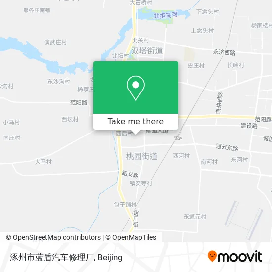涿州市蓝盾汽车修理厂 map