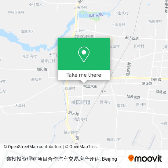 鑫投投资理财项目合作汽车交易房产评估 map