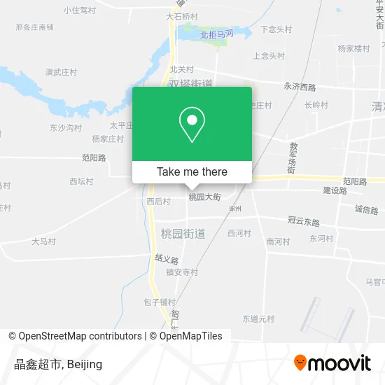 晶鑫超市 map