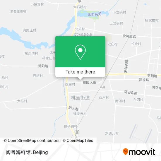 闽粤海鲜馆 map