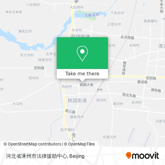 河北省涿州市法律援助中心 map