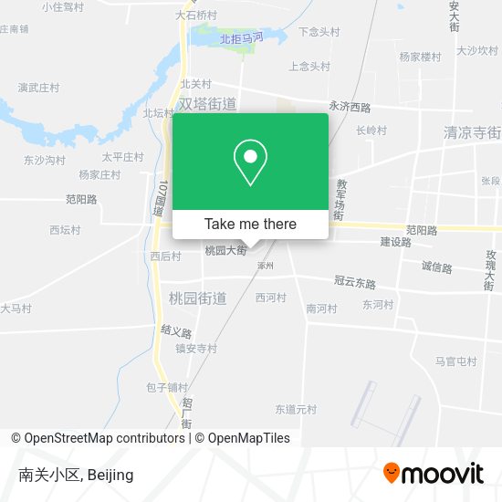 南关小区 map