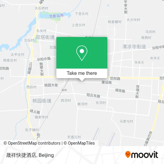 晟祥快捷酒店 map