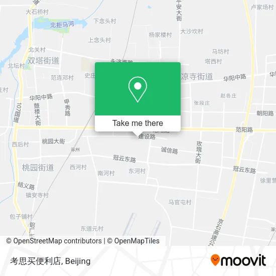 考思买便利店 map