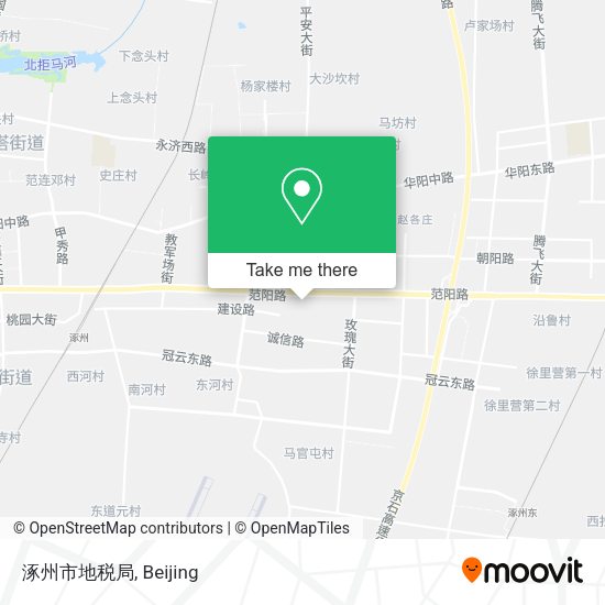 涿州市地税局 map
