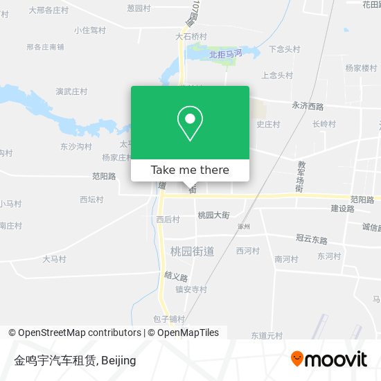 金鸣宇汽车租赁 map
