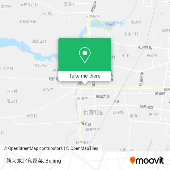新大东北私家菜 map