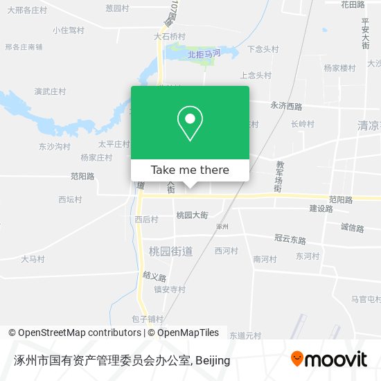 涿州市国有资产管理委员会办公室 map
