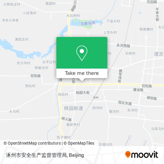 涿州市安全生产监督管理局 map
