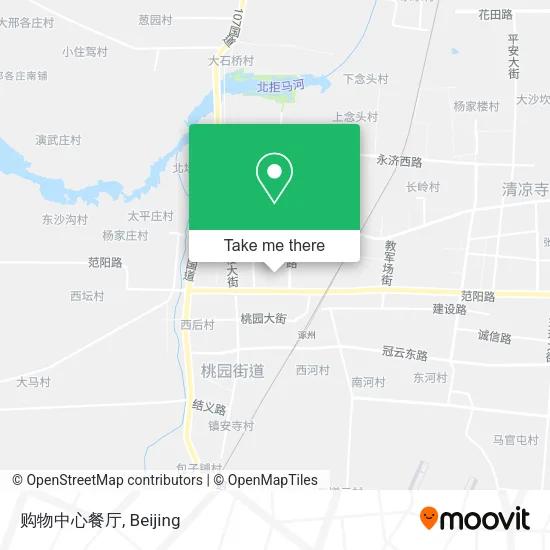 购物中心餐厅 map