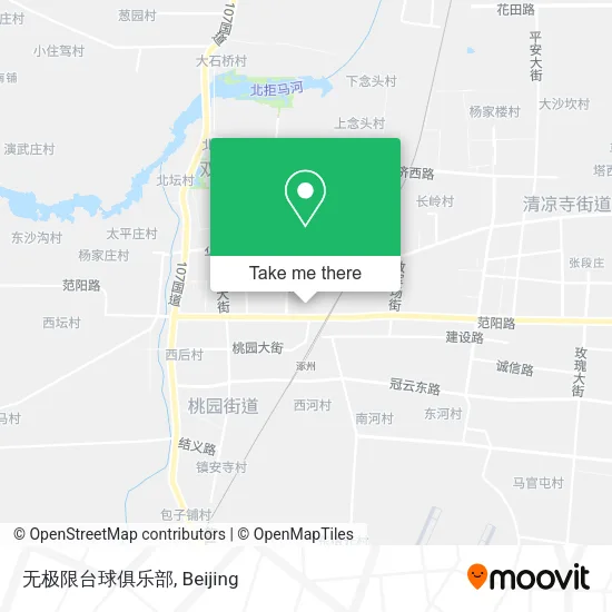 无极限台球俱乐部 map