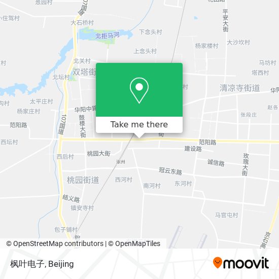 枫叶电子 map