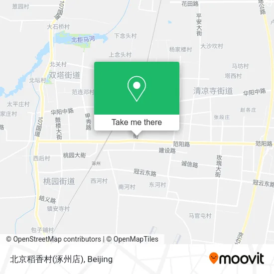 北京稻香村(涿州店) map