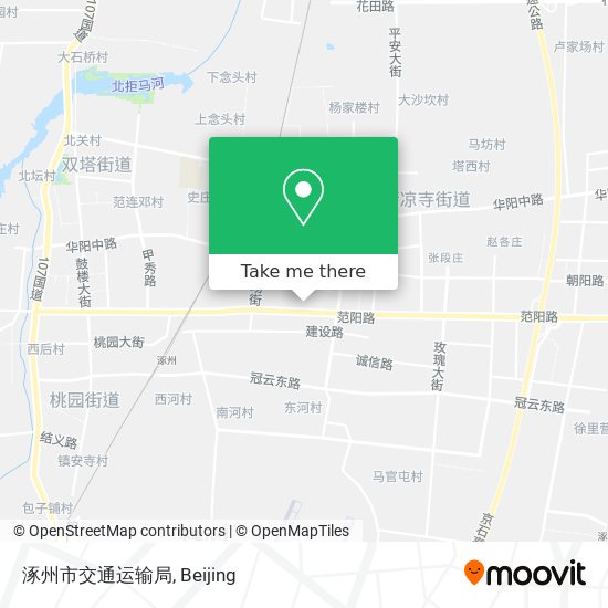 涿州市交通运输局 map