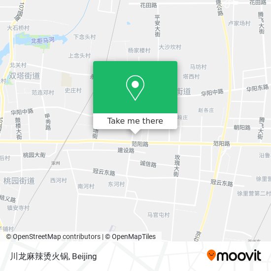 川龙麻辣烫火锅 map