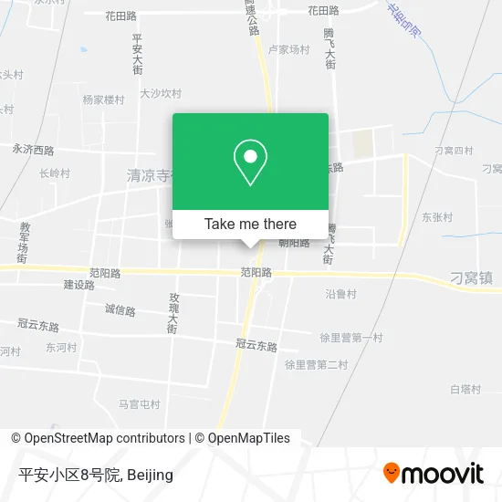 平安小区8号院 map