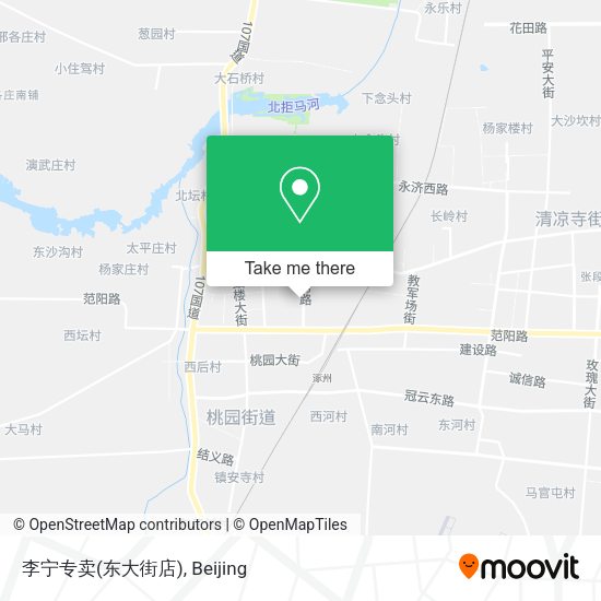 李宁专卖(东大街店) map
