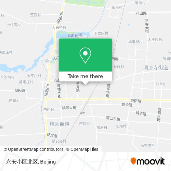 永安小区北区 map