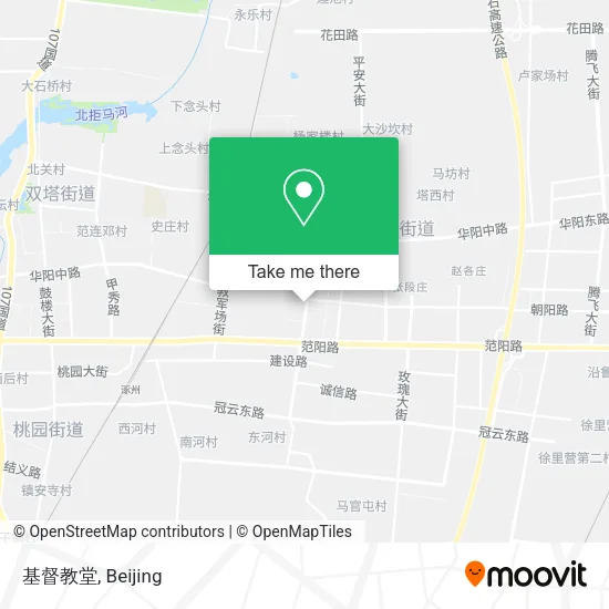 基督教堂 map