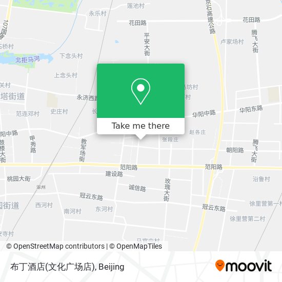 布丁酒店(文化广场店) map