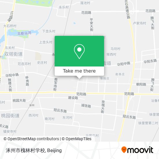 涿州市槐林村学校 map