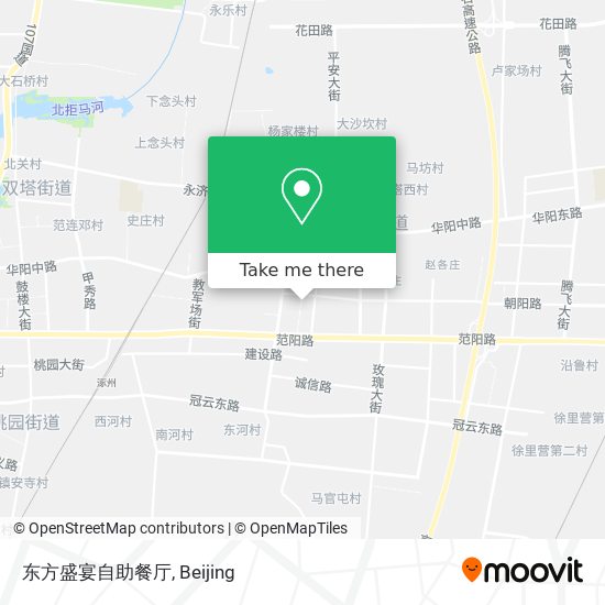 东方盛宴自助餐厅 map