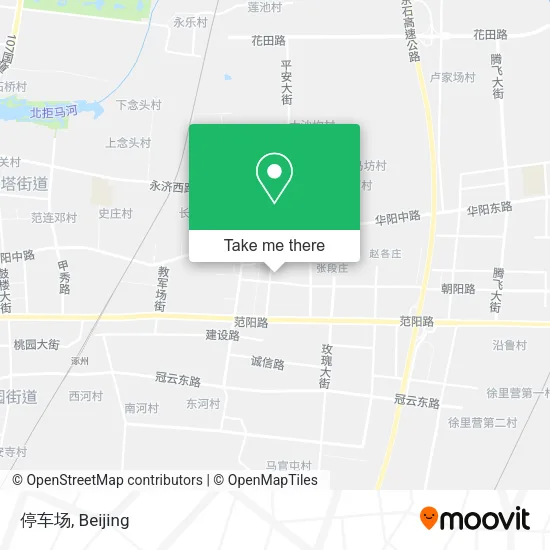 停车场 map