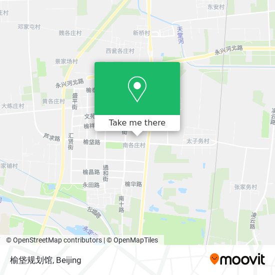 榆垡规划馆 map