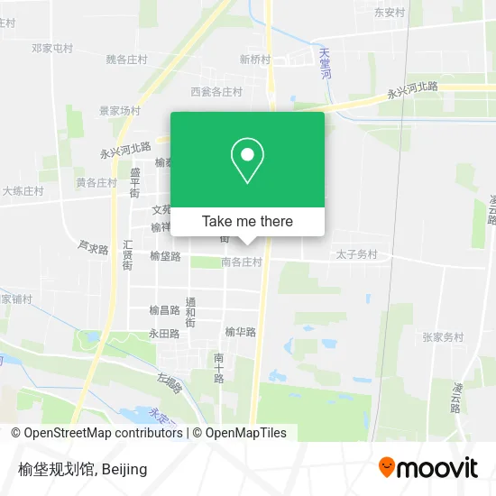 榆垡规划馆 map
