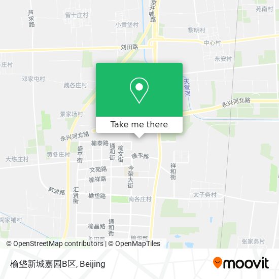 榆垡新城嘉园B区 map