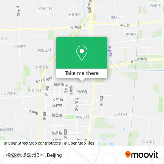 榆垡新城嘉园B区 map