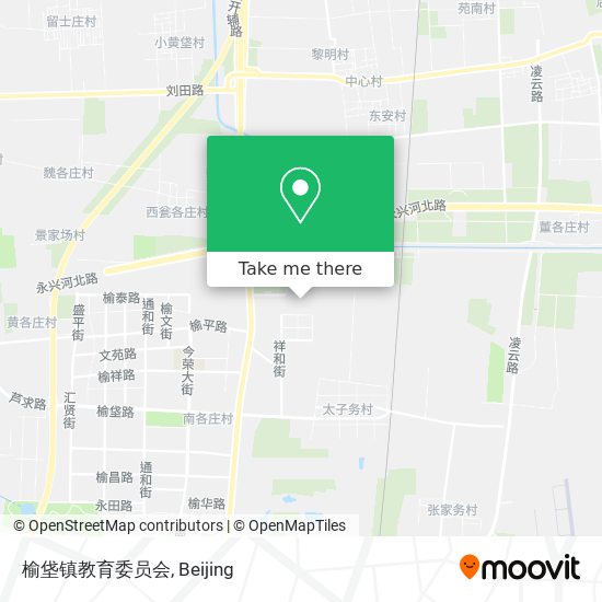 榆垡镇教育委员会 map