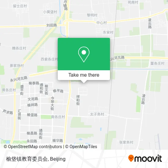榆垡镇教育委员会 map