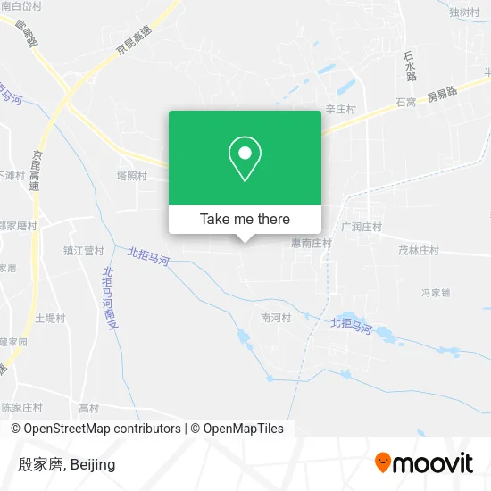 殷家磨 map