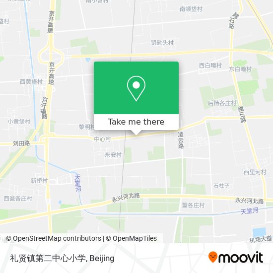 礼贤镇第二中心小学 map