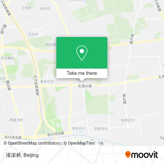 灌渠桥 map