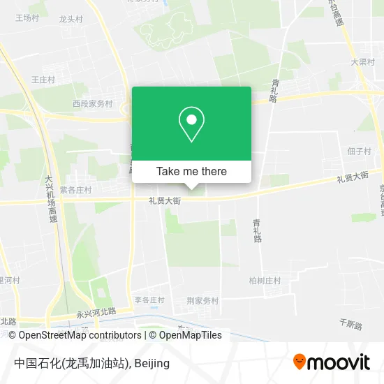 中国石化(龙禹加油站) map