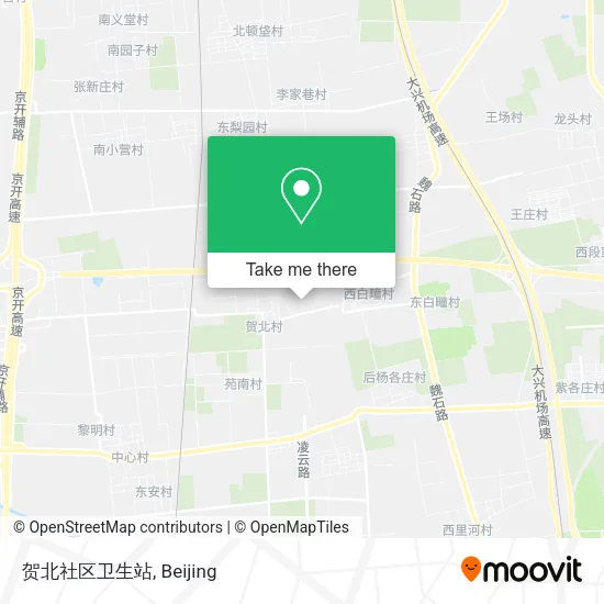贺北社区卫生站 map