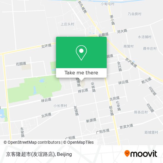 京客隆超市(友谊路店) map