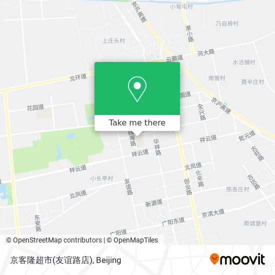 京客隆超市(友谊路店) map