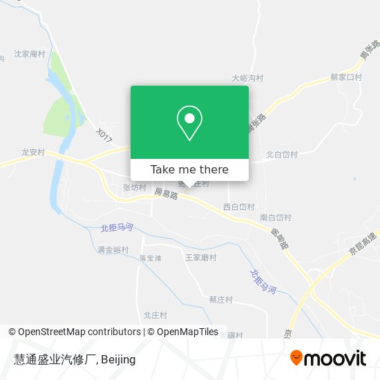 慧通盛业汽修厂 map
