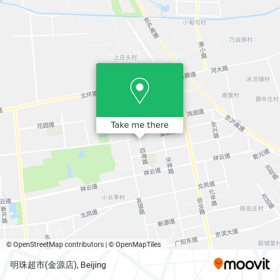 明珠超市(金源店) map