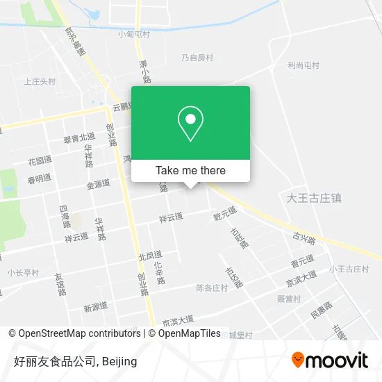好丽友食品公司 map