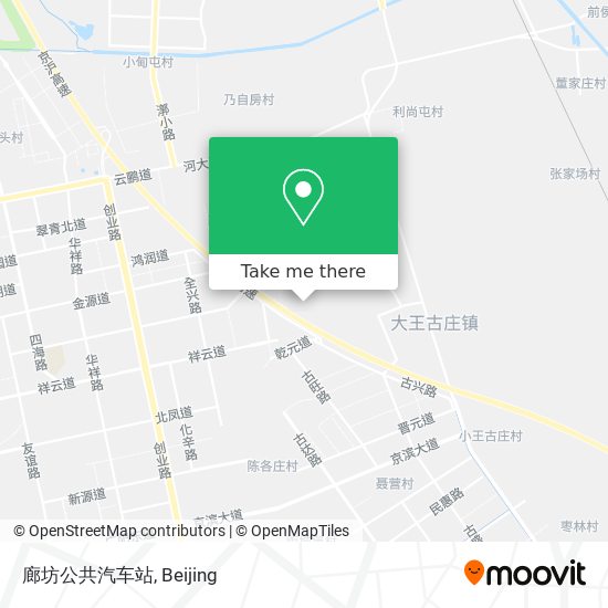 廊坊公共汽车站 map