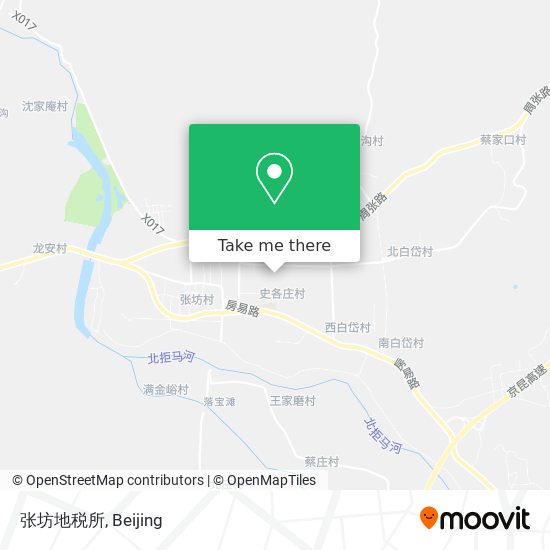 张坊地税所 map