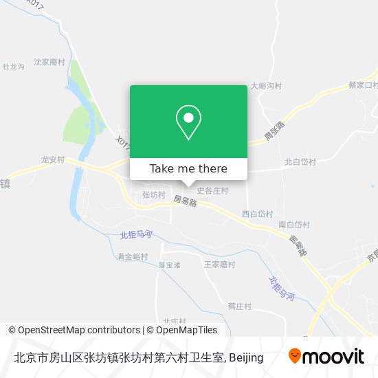 北京市房山区张坊镇张坊村第六村卫生室 map