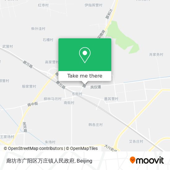 廊坊市广阳区万庄镇人民政府 map